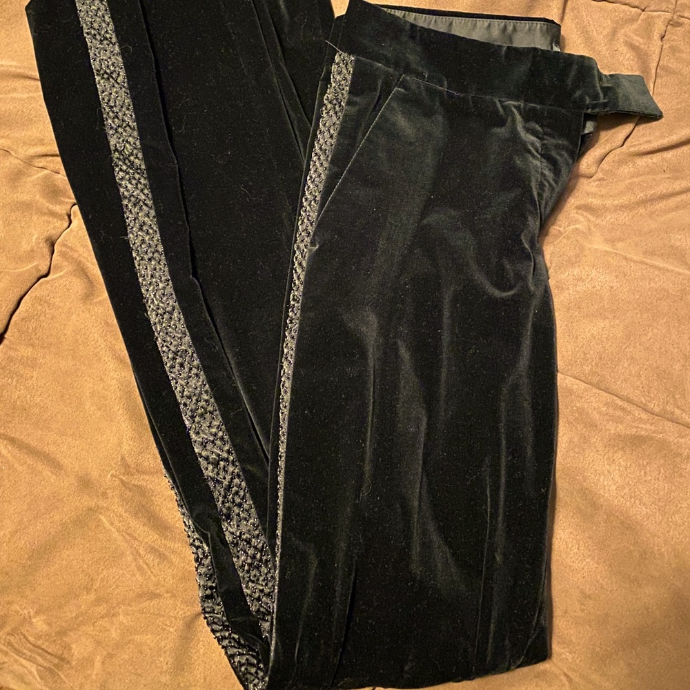 Velvet flare Theory pants